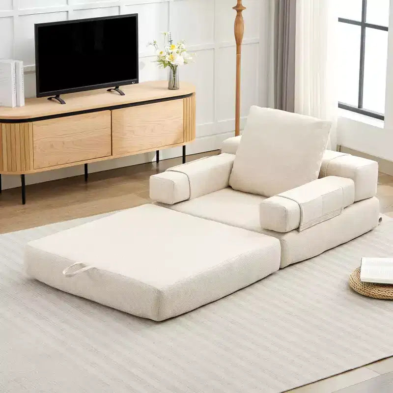 Moderner Klappstuhl Ausklappbarer Liegesessel Wandelbares Schlafsofa Couch