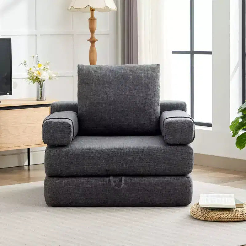 Moderner Klappstuhl Ausklappbarer Liegesessel Wandelbares Schlafsofa Couch
