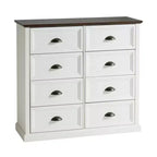 Farmhouse Drawer Dresser with Storage Drawers