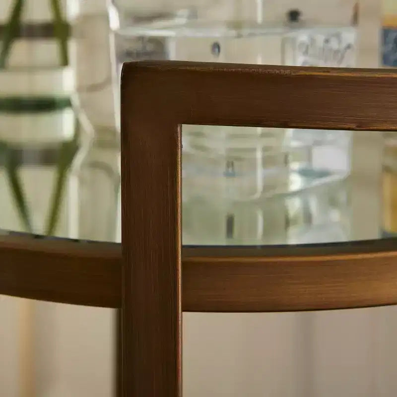 Small Space Bar Table - Gold