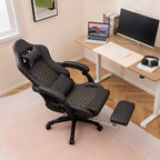 Gaming Chair with Footrest Ergonomic Video Game Computer Chair with Headrest