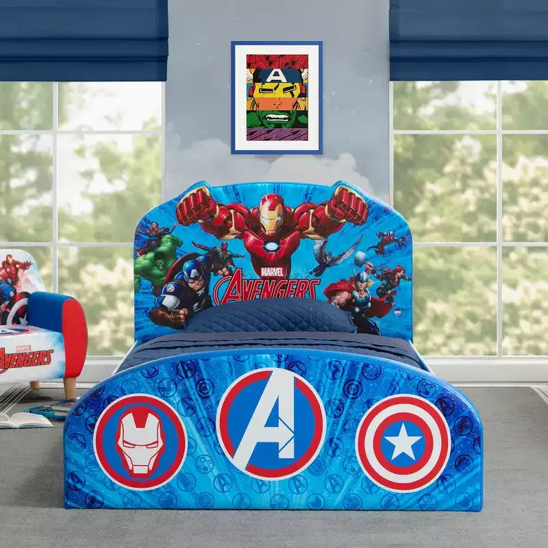 Lit simple rembourré Avengers