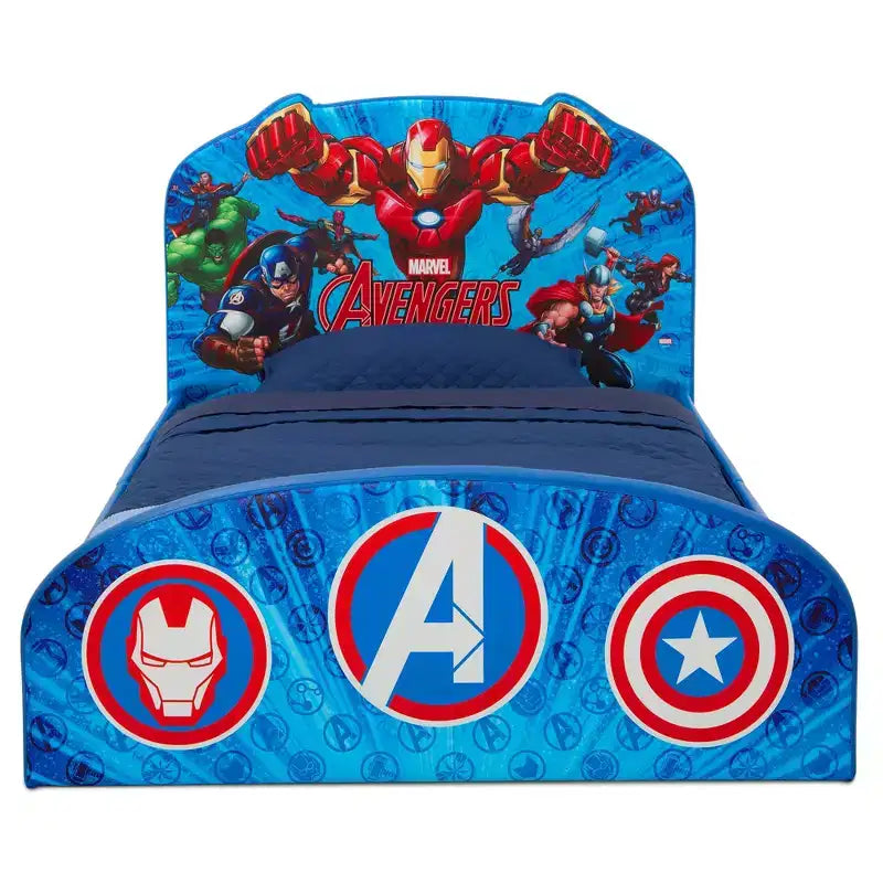 Avengers Polsterbett für Einzelmatratze