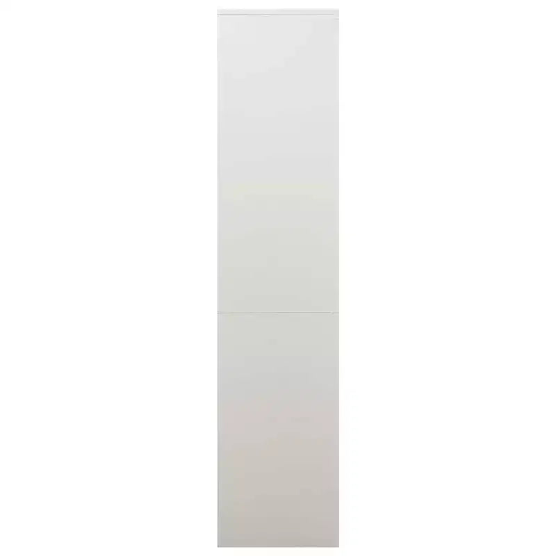 Filing Cabinet Storage Cabinet Locker with Doors and Shelves Steel - Anthracite