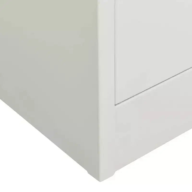 Filing Cabinet Storage Cabinet Locker with Doors and Shelves Steel - Anthracite