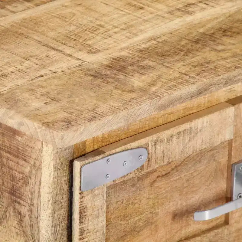 Coffee Table Natural Mango Wood Solid Mango Wood Compact