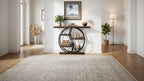 Lantine 47.24 Console able, Industrial 5-Tier Sofa Table Entryway T Table with Storage Shelves for Small Spaces, Hallway, Foyer