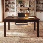 Walnut Multi-Functional Dining Game Table Convertible Table Dining, Office & Board Game Station