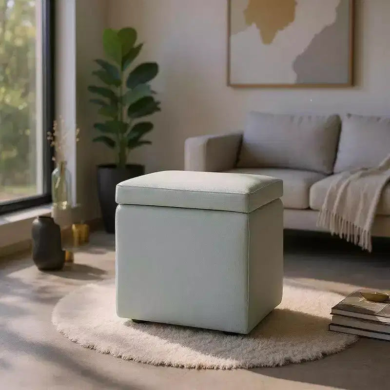 Multi-Functional Storage Ottoman, Cushioned, Home Use