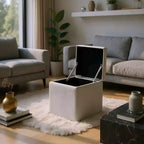 Multi-Functional Storage Ottoman, Cushioned, Home Use