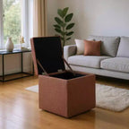 Multi-Functional Storage Ottoman, Cushioned, Home Use