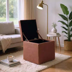 Multi-Functional Storage Ottoman, Cushioned, Home Use