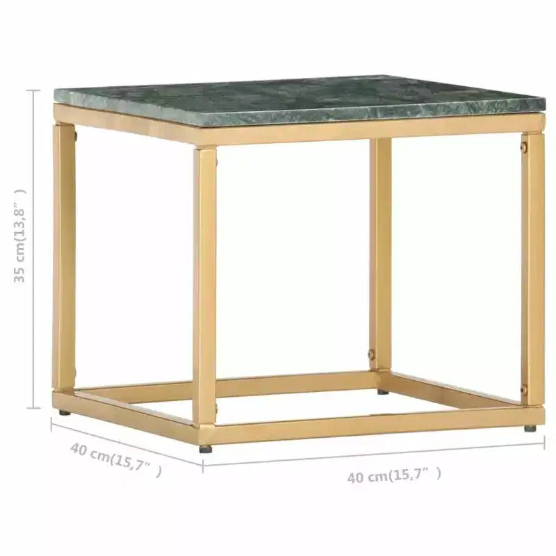 Salontafel bijzettafel zijtafel bank echte steen met marmertextuur