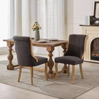 Mid-Century Samt Stühle ohne Armlehnen mit geschwungenem Holzbesatz & skulptierten Beinen, Gepolsterte Akzentstühle für Esszimmer, Wohnzimmer, Schlafzimmer